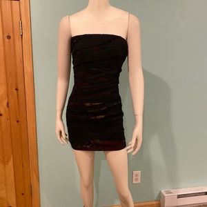 Floral Wrap Cocktail Dress